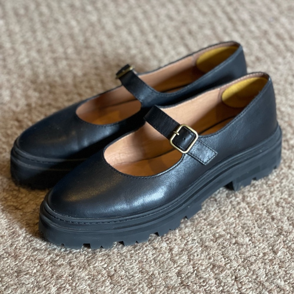 The Freya Platform Lugsole Mary Jane